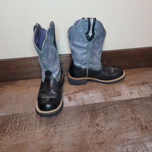 ARIAT women's Fat Baby 10001206 Cowgirl Ropers size 8